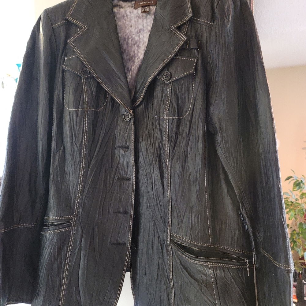 Danier real leather jacket